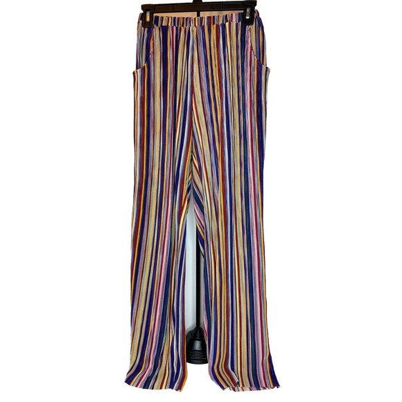 SARA STUDIO Boho Mix Print Relaxed Pants Size Small, Woman - Picture 1 of 14